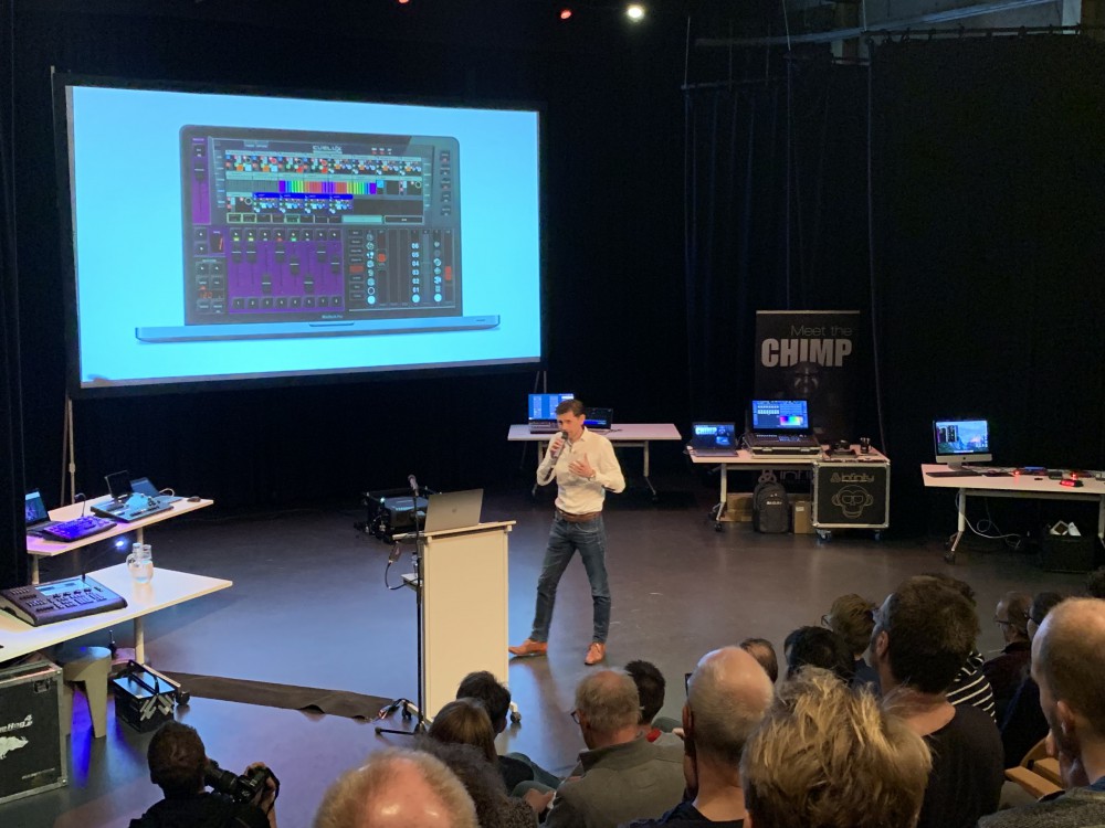 Compacte lichttafels en softwaredag VPT Santbergen 2018